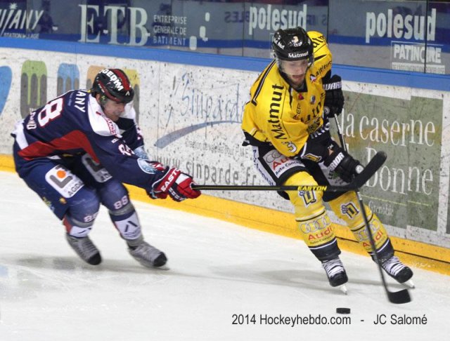 Photo hockey match Grenoble  - Rouen le 01/02/2014