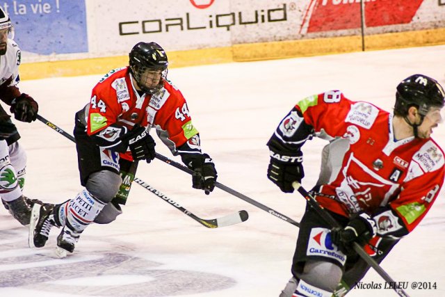 Photo hockey match Amiens  - Morzine-Avoriaz le 01/02/2014