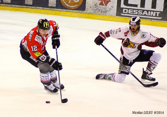 Photo hockey match Amiens  - Morzine-Avoriaz le 01/02/2014