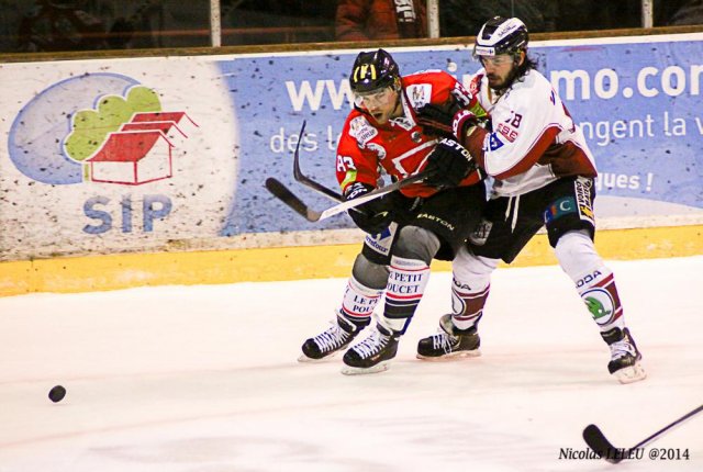 Photo hockey match Amiens  - Morzine-Avoriaz le 01/02/2014