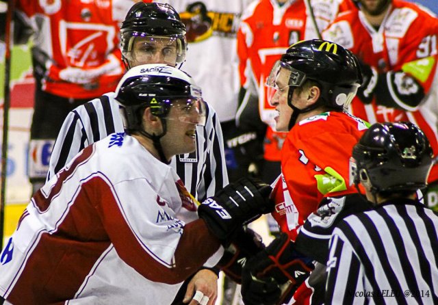 Photo hockey match Amiens  - Morzine-Avoriaz le 01/02/2014