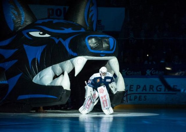 Photo hockey match Grenoble  - Rouen le 01/02/2014