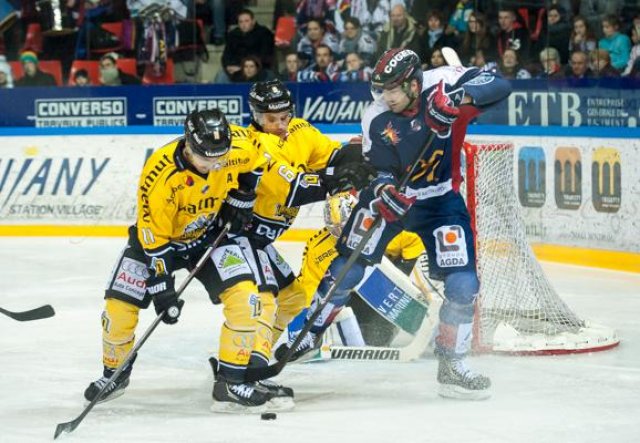 Photo hockey match Grenoble  - Rouen le 01/02/2014