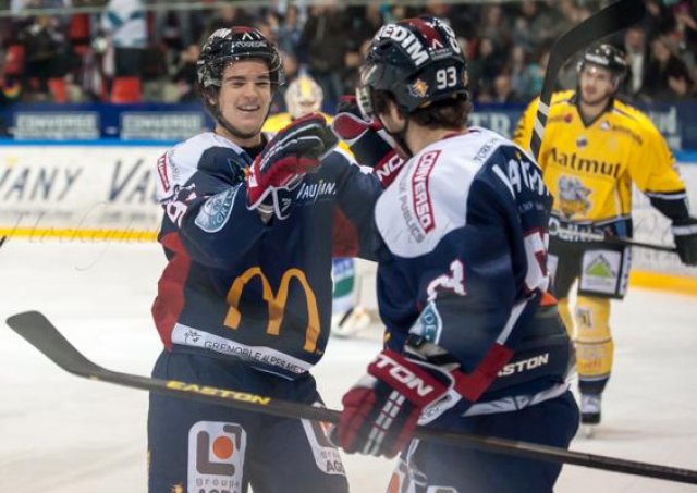 Photo hockey match Grenoble  - Rouen le 01/02/2014