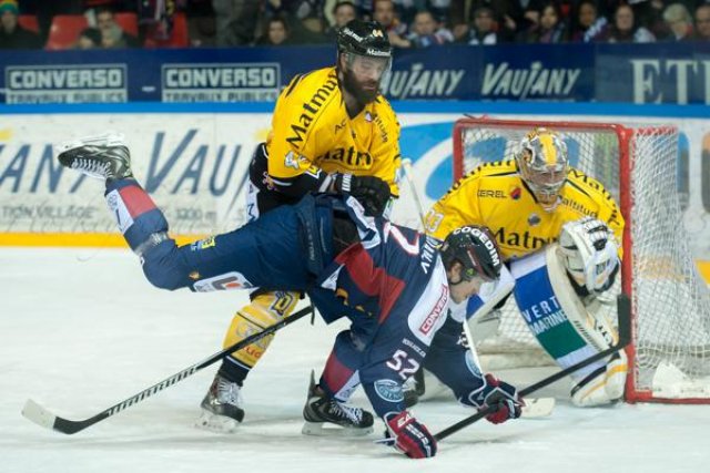 Photo hockey match Grenoble  - Rouen le 01/02/2014