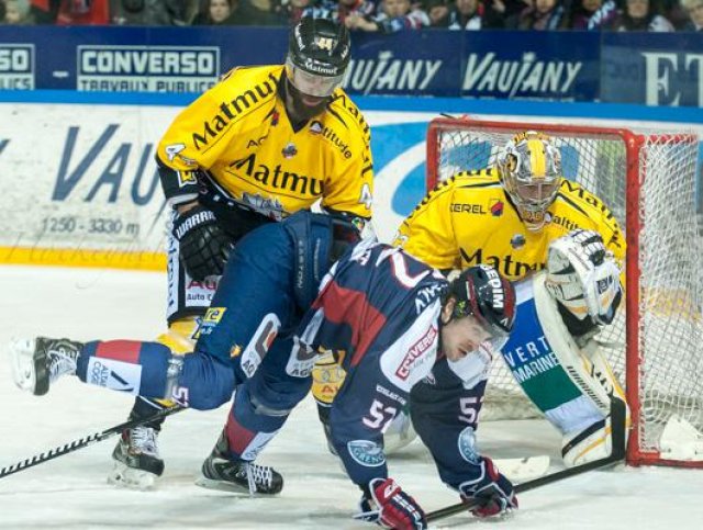 Photo hockey match Grenoble  - Rouen le 01/02/2014