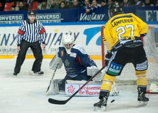 Photo hockey match Grenoble  - Rouen le 01/02/2014