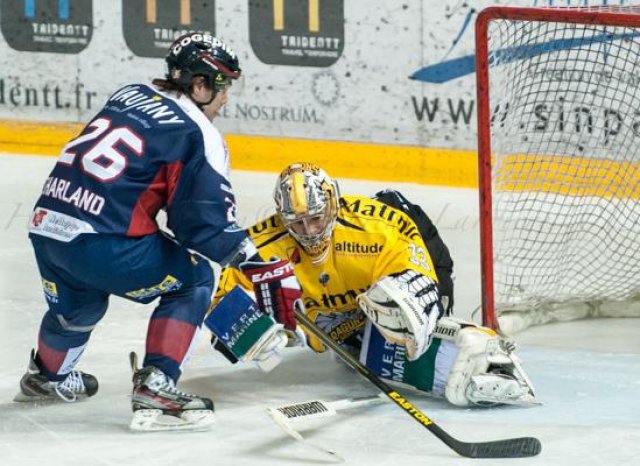 Photo hockey match Grenoble  - Rouen le 01/02/2014