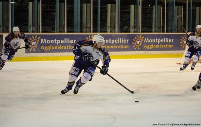 Photo hockey match Montpellier  - Reims le 01/02/2014