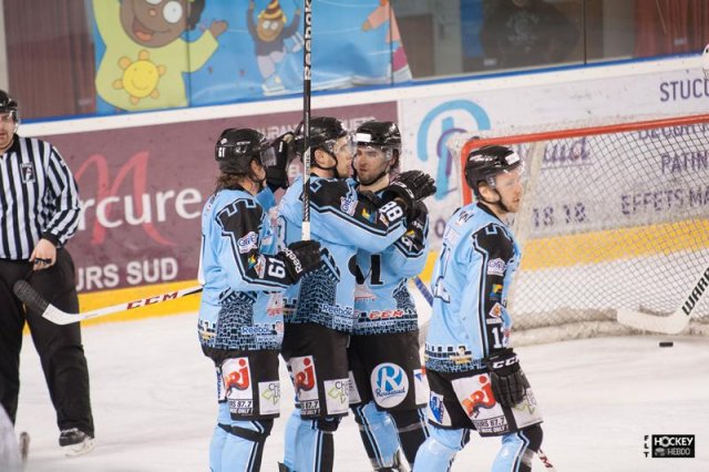 Photo hockey match Tours  - Cergy-Pontoise le 08/02/2014