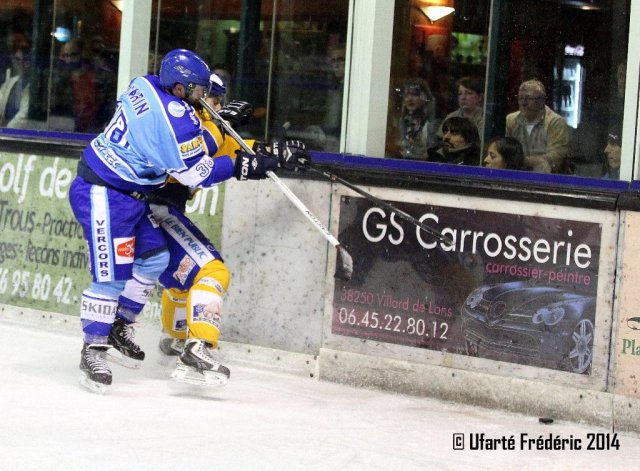 Photo hockey match Villard-de-Lans - Dijon  le 11/02/2014