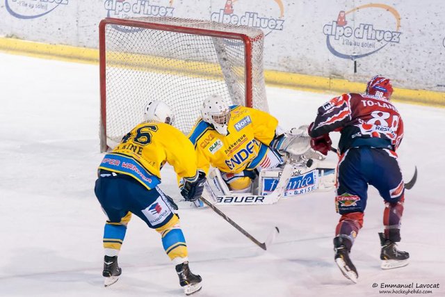 Photo hockey match Lyon - Dunkerque le 11/02/2014