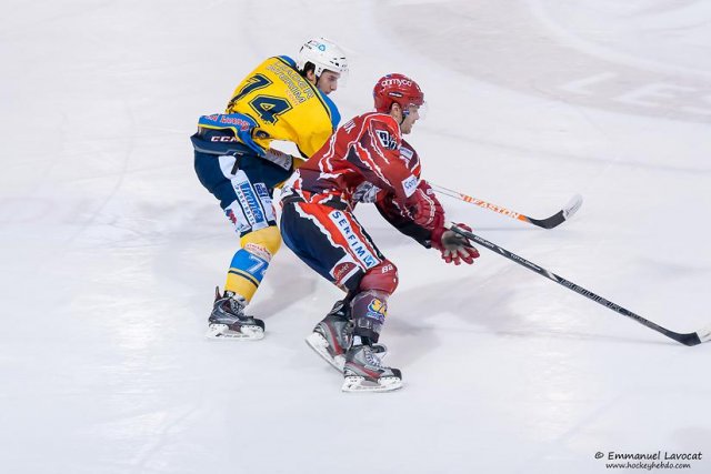 Photo hockey match Lyon - Dunkerque le 11/02/2014