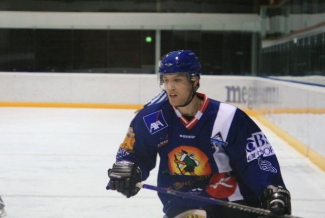 Photo hockey match Mont-Blanc - Strasbourg  le 13/12/2008