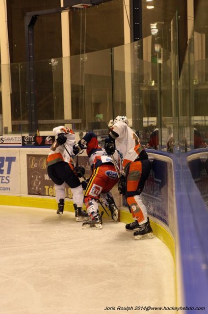 Photo hockey match Nice - Montpellier  le 08/02/2014