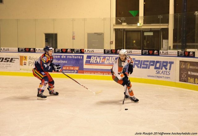 Photo hockey match Nice - Montpellier  le 08/02/2014