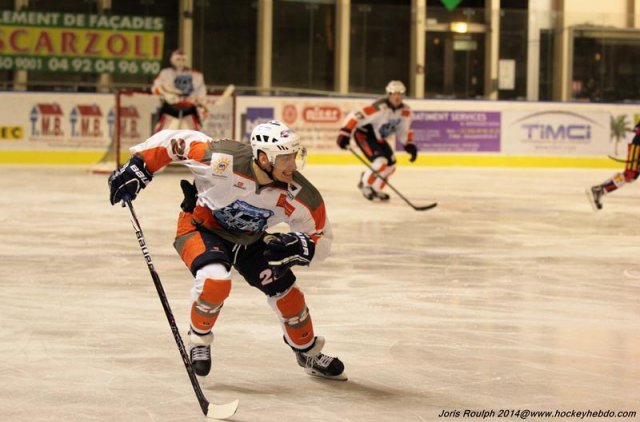 Photo hockey match Nice - Montpellier  le 08/02/2014