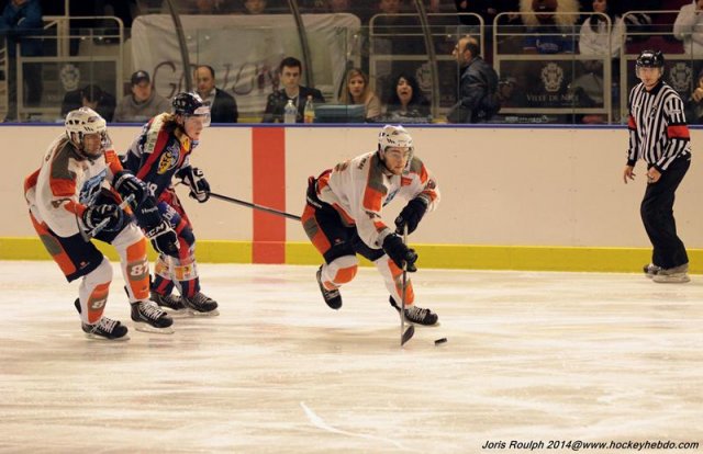Photo hockey match Nice - Montpellier  le 08/02/2014