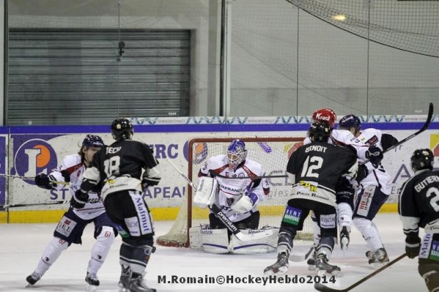 Photo hockey match Rouen - Angers  le 11/02/2014