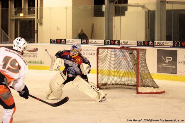 Photo hockey match Nice - Montpellier  le 08/02/2014