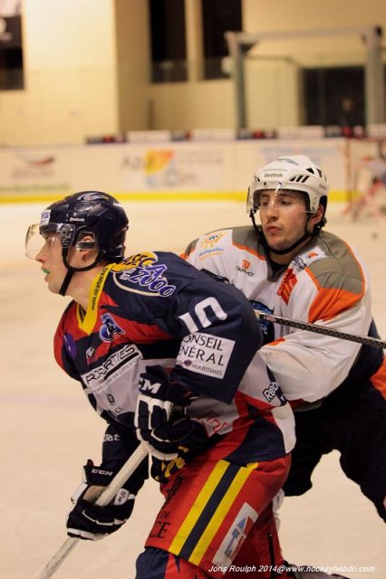 Photo hockey match Nice - Montpellier  le 08/02/2014