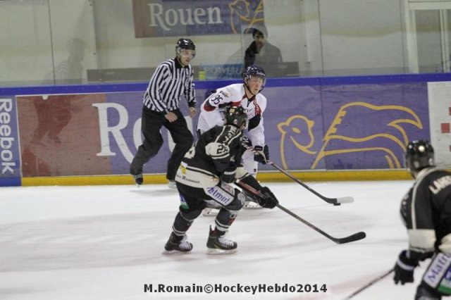 Photo hockey match Rouen - Angers  le 11/02/2014