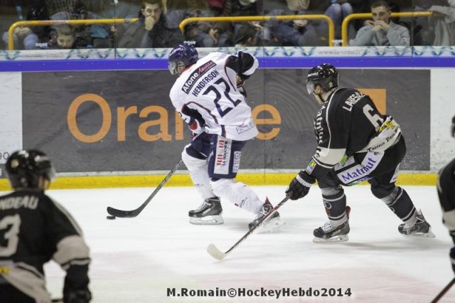 Photo hockey match Rouen - Angers  le 11/02/2014