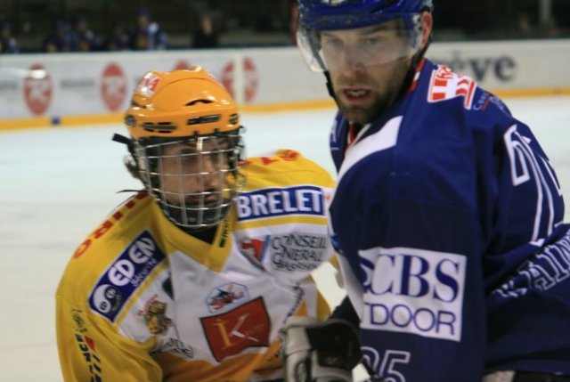 Photo hockey match Mont-Blanc - Strasbourg  le 13/12/2008