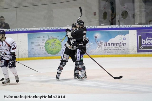 Photo hockey match Rouen - Angers  le 11/02/2014