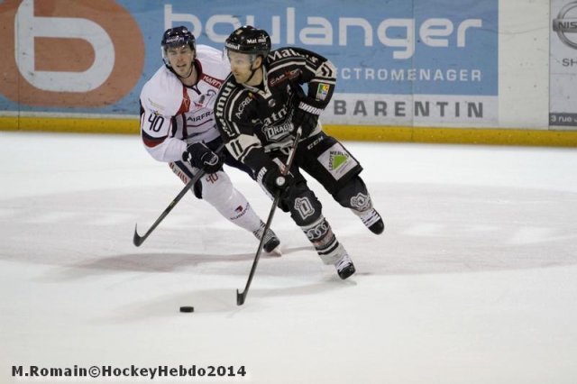 Photo hockey match Rouen - Angers  le 11/02/2014