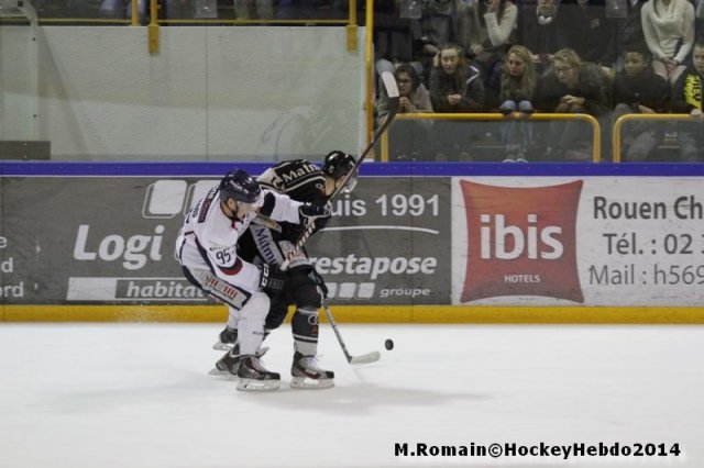 Photo hockey match Rouen - Angers  le 11/02/2014