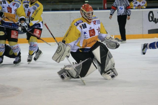 Photo hockey match Mont-Blanc - Strasbourg  le 13/12/2008