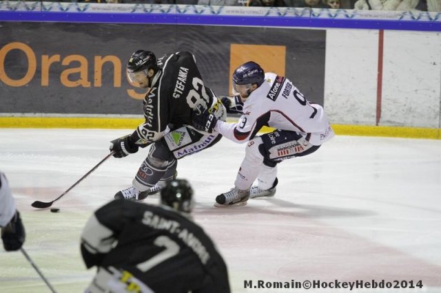 Photo hockey match Rouen - Angers  le 11/02/2014