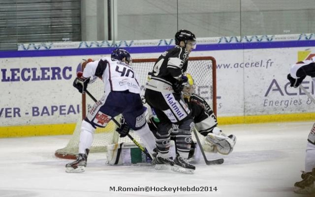 Photo hockey match Rouen - Angers  le 11/02/2014
