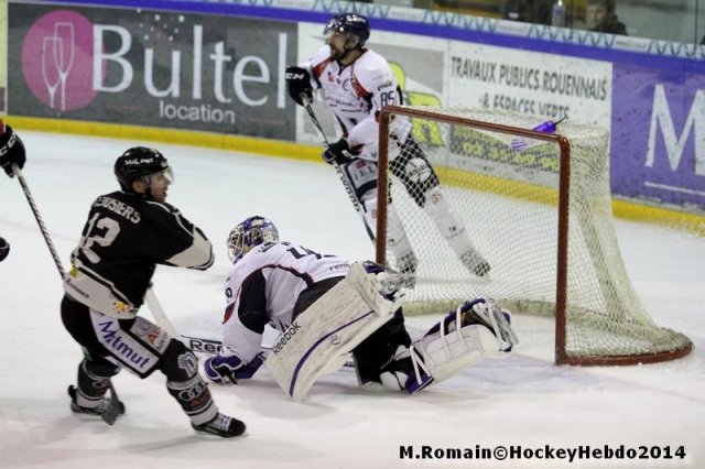 Photo hockey match Rouen - Angers  le 11/02/2014