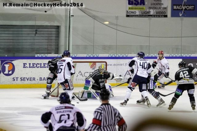 Photo hockey match Rouen - Angers  le 11/02/2014