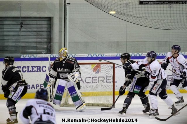 Photo hockey match Rouen - Angers  le 11/02/2014