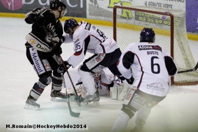 Photo hockey match Rouen - Angers  le 11/02/2014