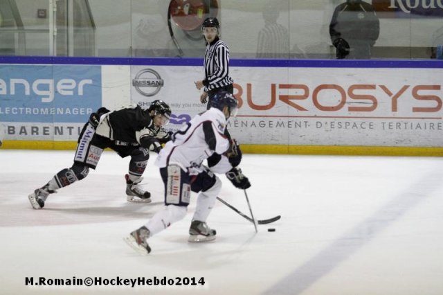 Photo hockey match Rouen - Angers  le 11/02/2014