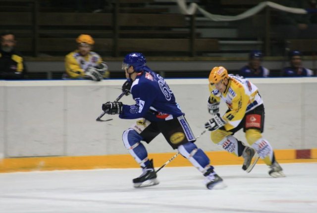 Photo hockey match Mont-Blanc - Strasbourg  le 13/12/2008