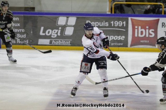 Photo hockey match Rouen - Angers  le 11/02/2014