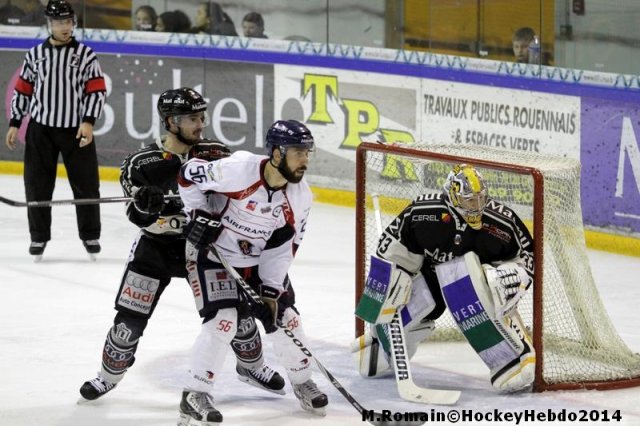 Photo hockey match Rouen - Angers  le 11/02/2014