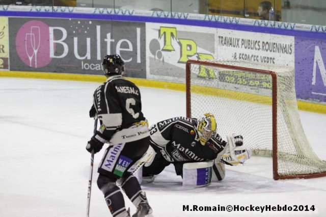 Photo hockey match Rouen - Angers  le 11/02/2014
