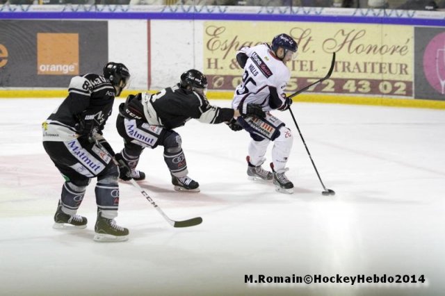 Photo hockey match Rouen - Angers  le 11/02/2014