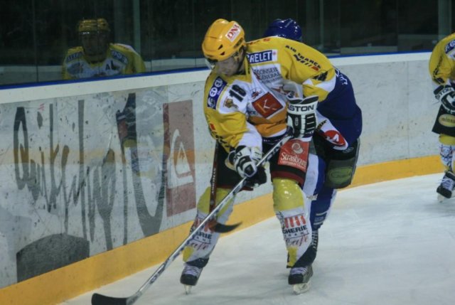 Photo hockey match Mont-Blanc - Strasbourg  le 13/12/2008