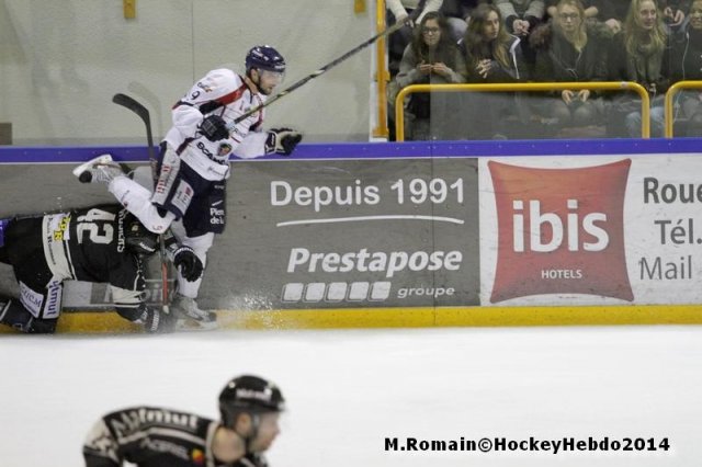 Photo hockey match Rouen - Angers  le 11/02/2014