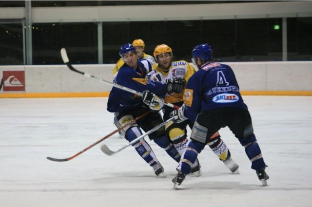 Photo hockey match Mont-Blanc - Strasbourg  le 13/12/2008