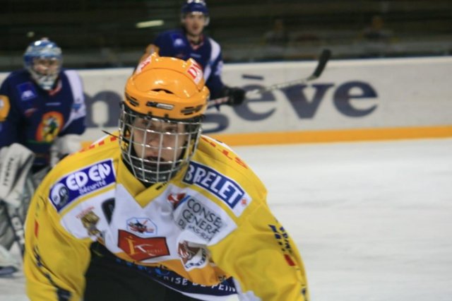 Photo hockey match Mont-Blanc - Strasbourg  le 13/12/2008