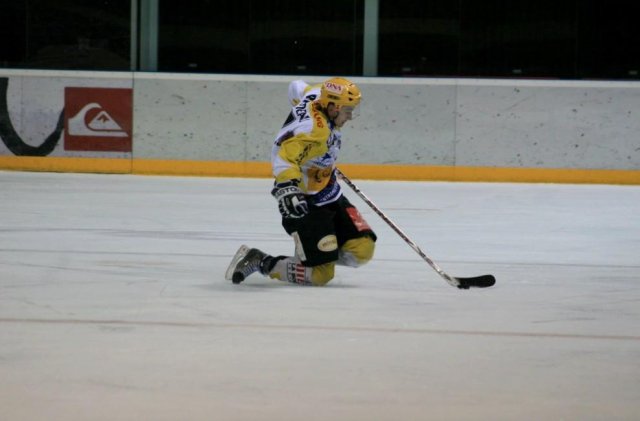 Photo hockey match Mont-Blanc - Strasbourg  le 13/12/2008