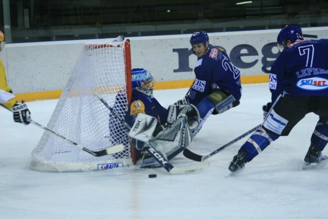 Photo hockey match Mont-Blanc - Strasbourg  le 13/12/2008